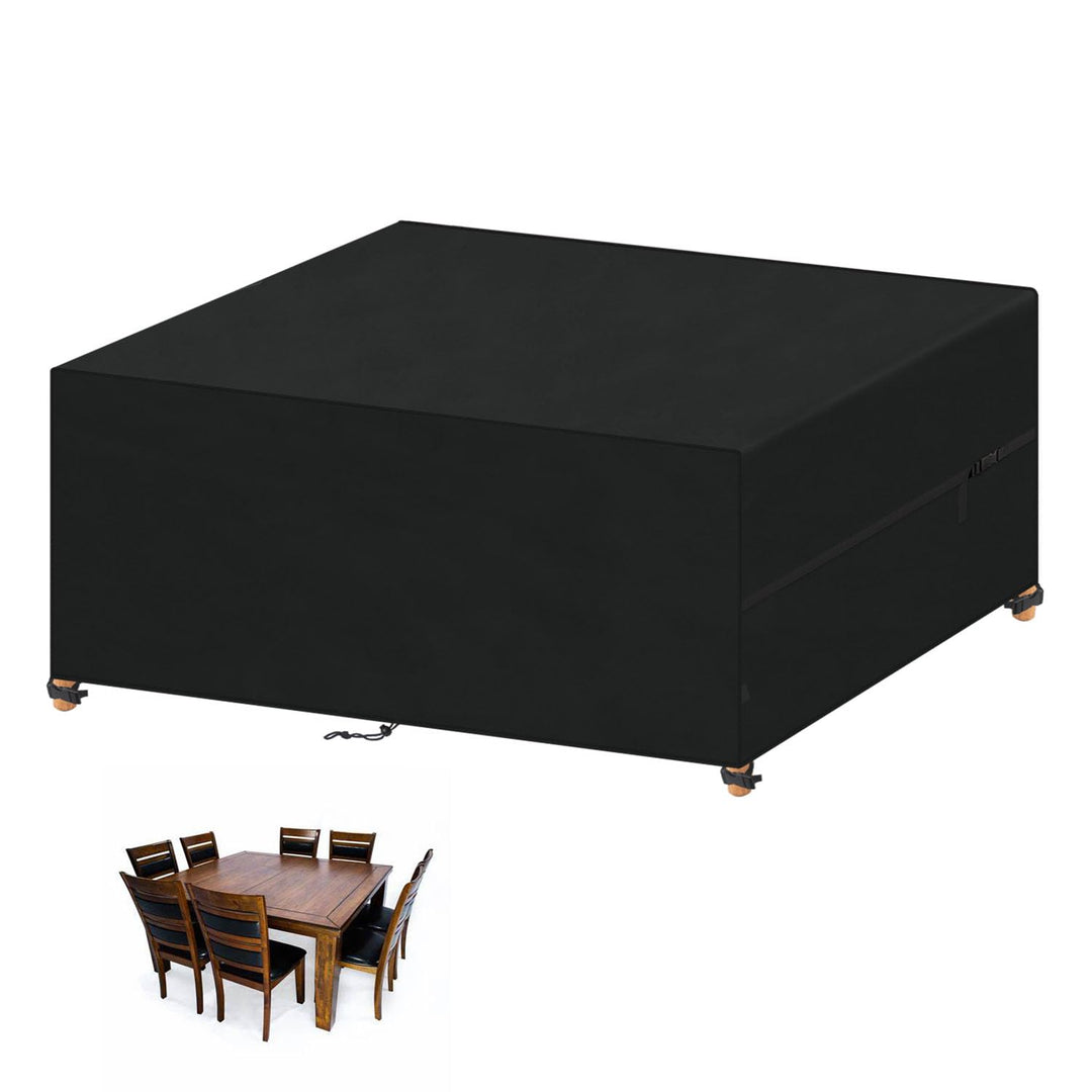 VANSHEIM Gartenmöbel Abdeckung Wasserdicht 200x180x75cm Abdeckplane Tisch | Winterfest Abdeckplane G