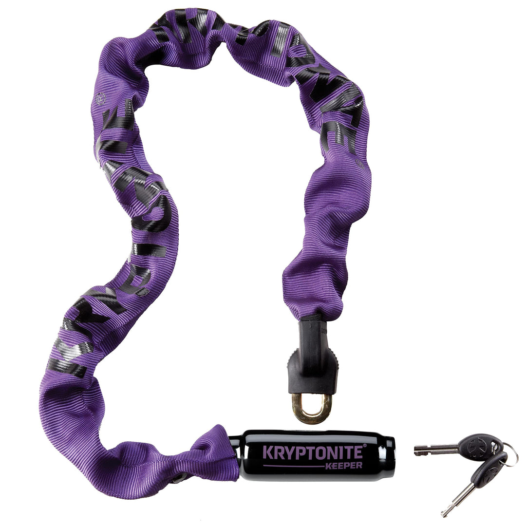 Kryptonite Keeper 785-Integrated Chain Verschluss Mit Zahlenschloss, violett, One Size, Violett
