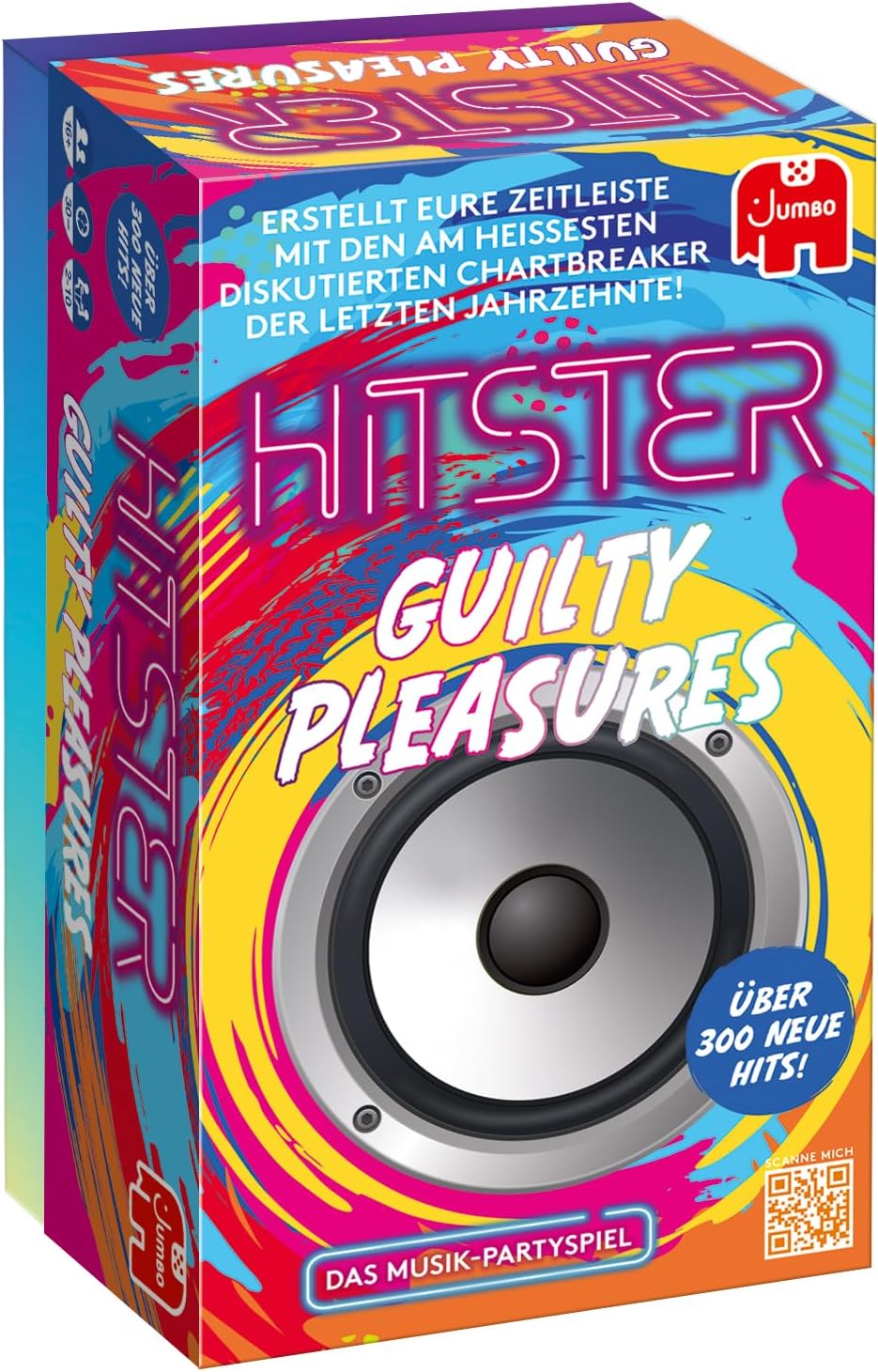 Jumbo 1110100378 Hitster – Guilty Pleasures, Mehrfarbig