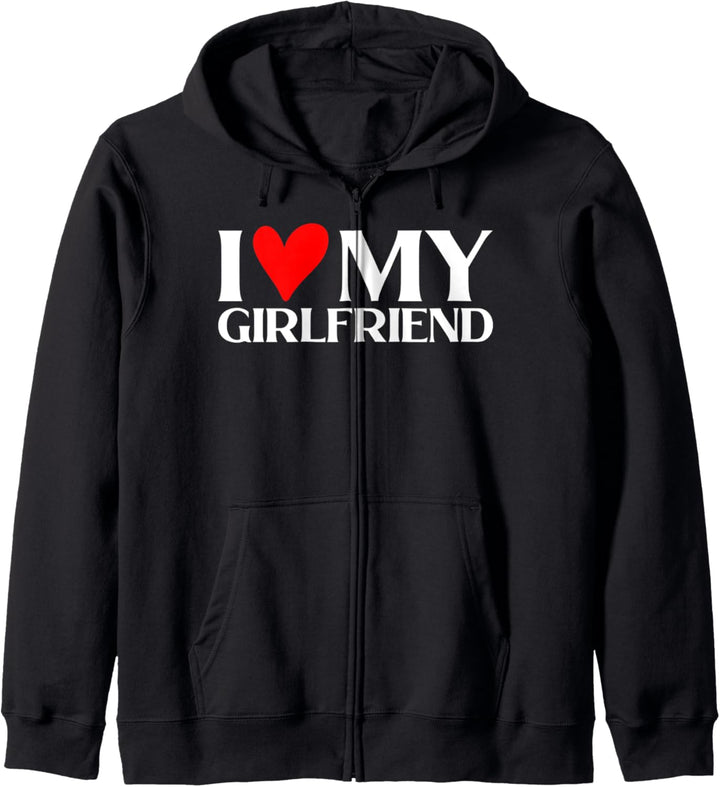 Ich Liebe Meine Freundin Kapuzenjacke