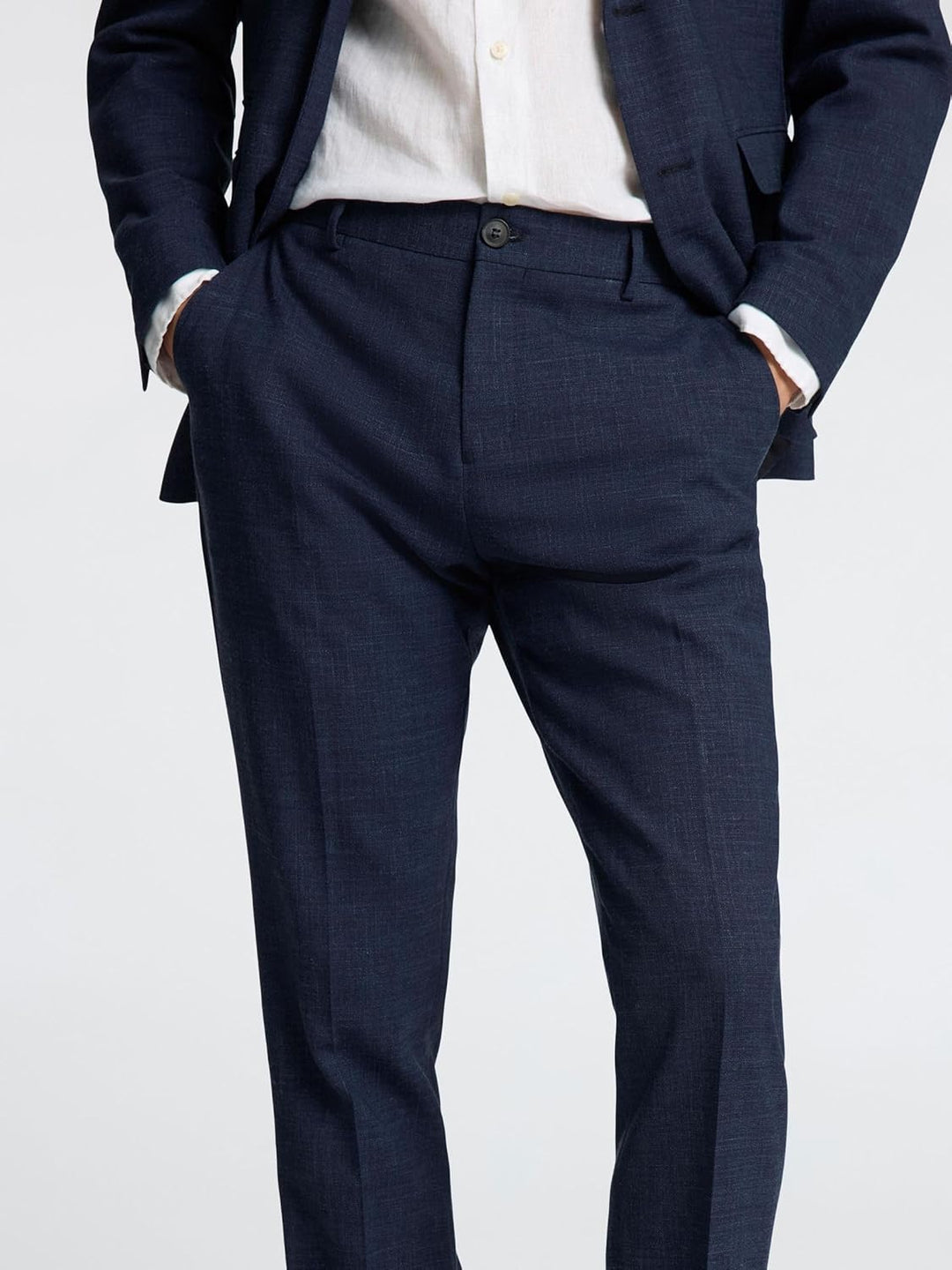 Selected Homme Male Anzughose Slim Fit 40 Dark Navy, 40 Dark Navy