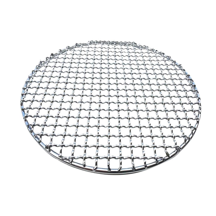 Runder Edelstahl-Grill, Braten-Mesh, 304 Grillrost Edelstahl, Grill-Aufsatz, Antihaft-Grilgitter, Ko