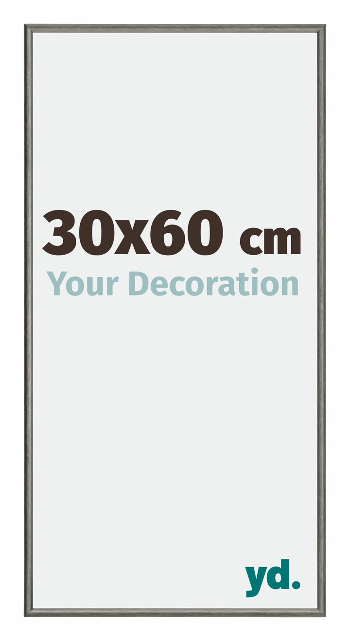 yd. Your Decoration - Bilderrahmen 30x60 cm - Bilderrahmen aus Aluminium mit Acrylglas - Antireflex