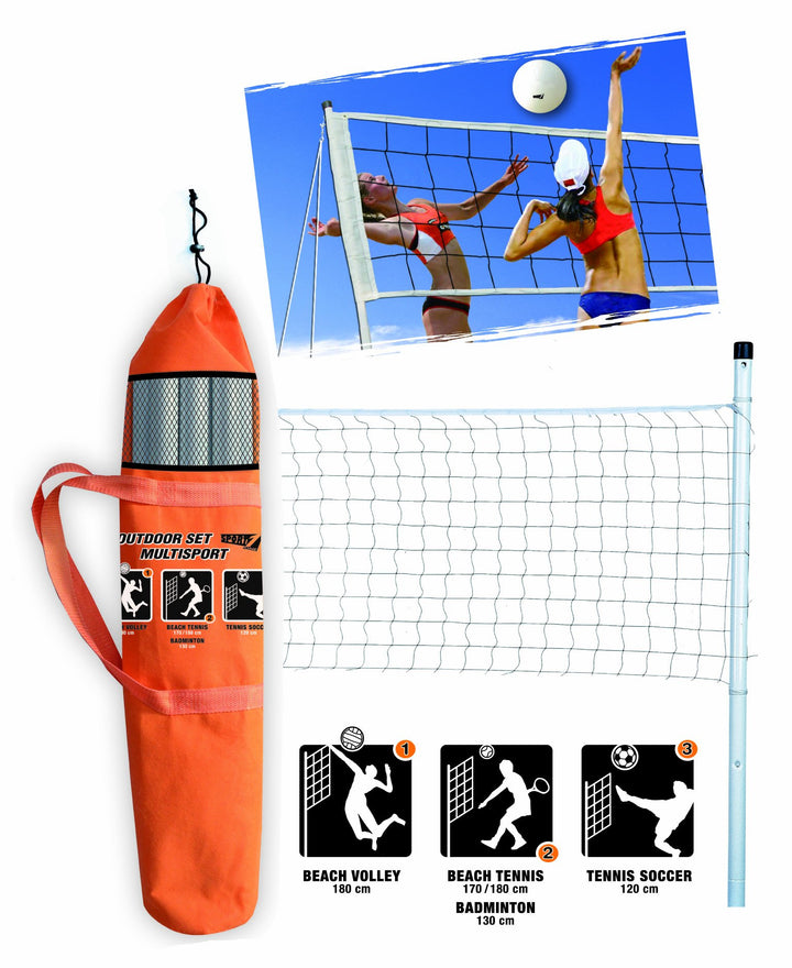 Sport One Set Netz + Tasche Outdoor Multisport