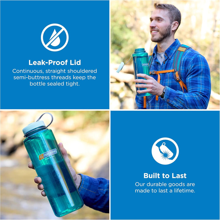 Nalgene Sustain Tritan-Wasserflasche aus BPA-freiem Material, hergestellt aus 50% Kunststoffabfällen