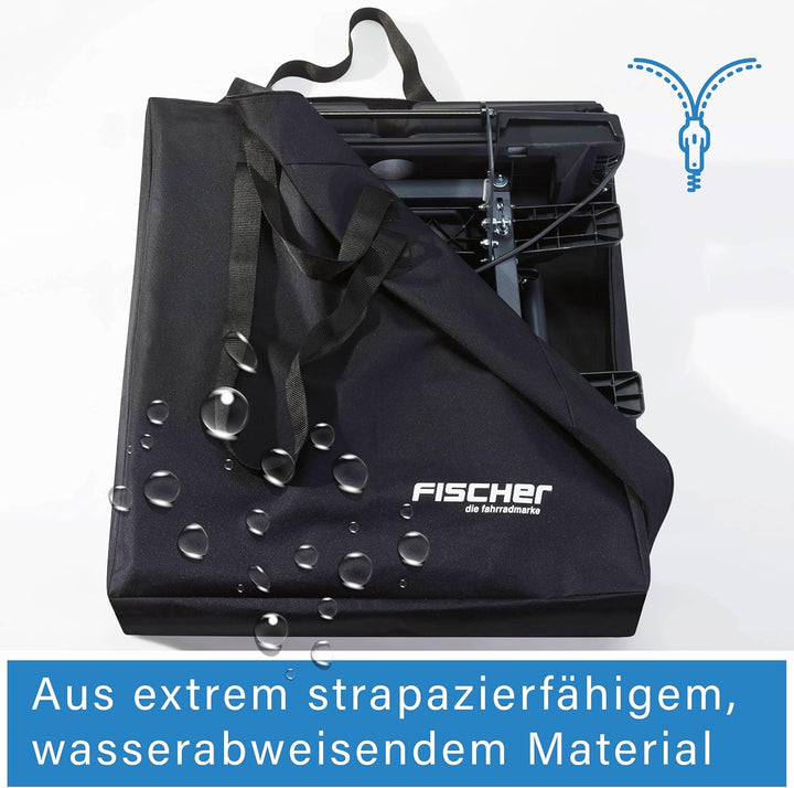 FISCHER Aufbewahrungstasche für Kupplungsfahrradträger 126001, strapazierfähig und wasserabweisend,