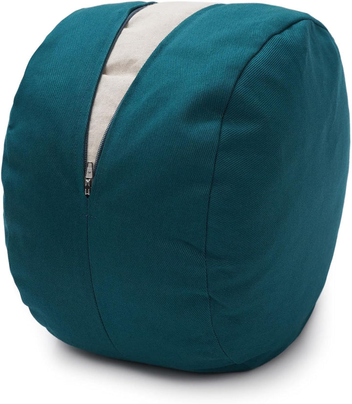 Yogabox Glückssitz® Yogakissen OVAL - regional hergestellt petrol, petrol