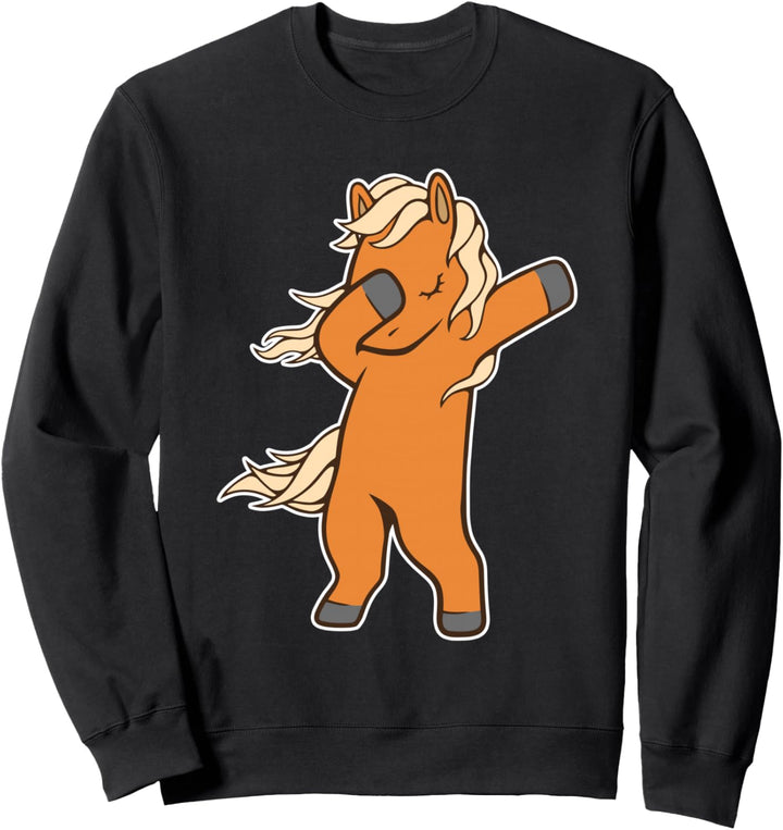 Dabbing Islandpferd Isländer Island Pony Pferd Reiten Sweatshirt