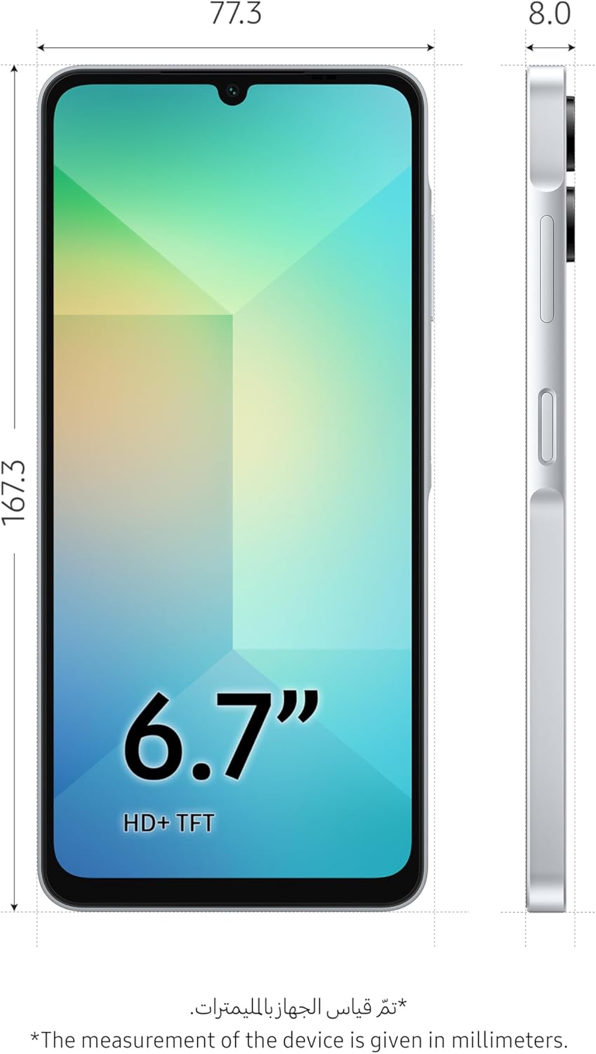 Samsung Galaxy A06 64GB/4GB RAM Dual-SIM hell-blau Light Blue, Light Blue
