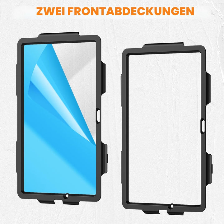 SEYMAC stock Hülle für Samsung Galaxy Tab A11+ Plus/A9+ Plus 11 Zoll 2025/2023, Stossfeste Hülle mit