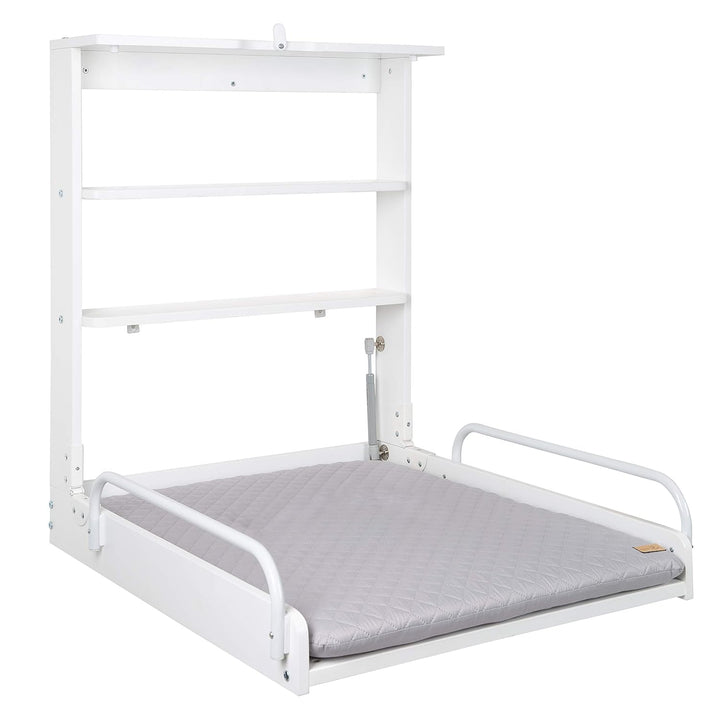 roba Wandwickeltisch + Wickelauflage roba Style grau - Wickeltisch klappbar & platzsparend zur einfa