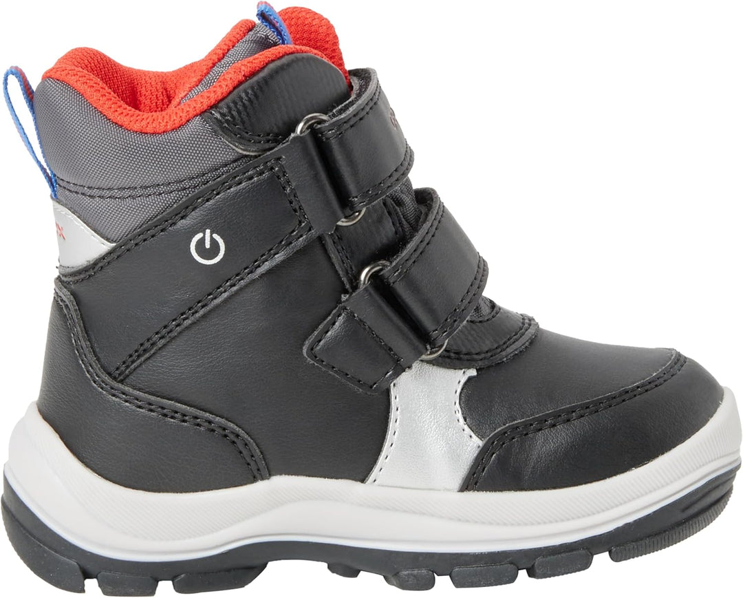 Geox Jungen B Flanfil B AbxAnkle Boot 26 EU Black Royal, 26 EU Black Royal
