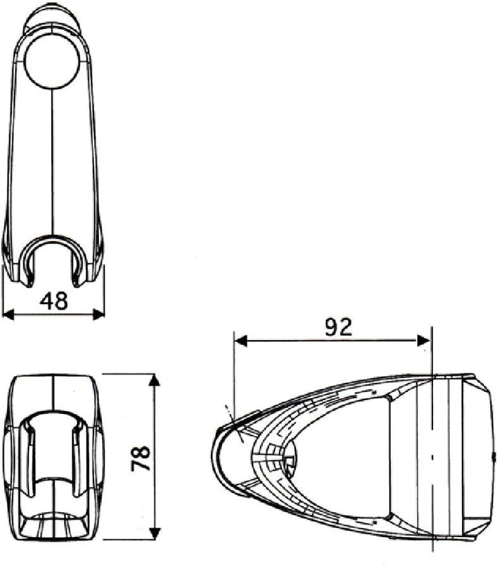 hansgrohe Ersatzteil, Unica'D Brauseschieber, Chrom, Chrom