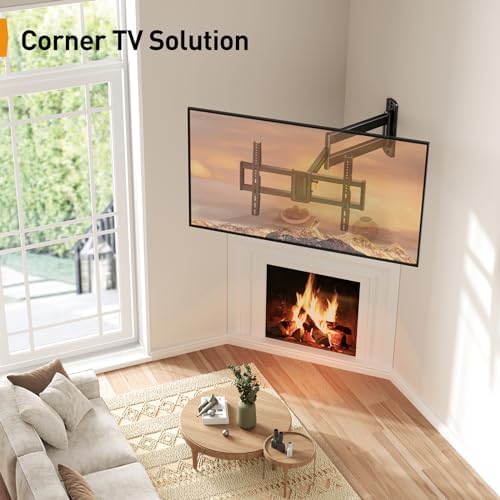 Perlegear TV Wandhalterung PGMFK6& PGLF18 mit 822mm Langem Arm wandhalterung Fernseher