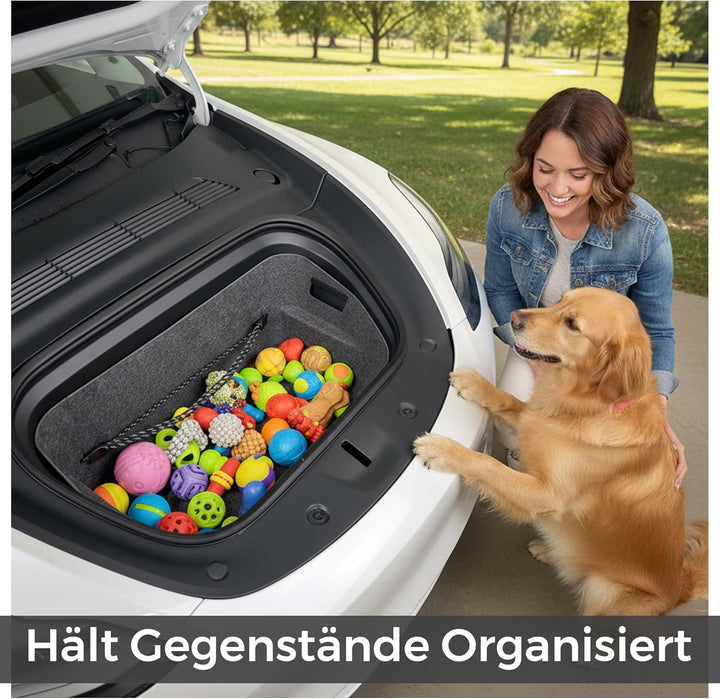 VLOX Tesla Model Y Organizer Aufbewahrungsbox Kofferraum Zubehör Frunk, Frunk
