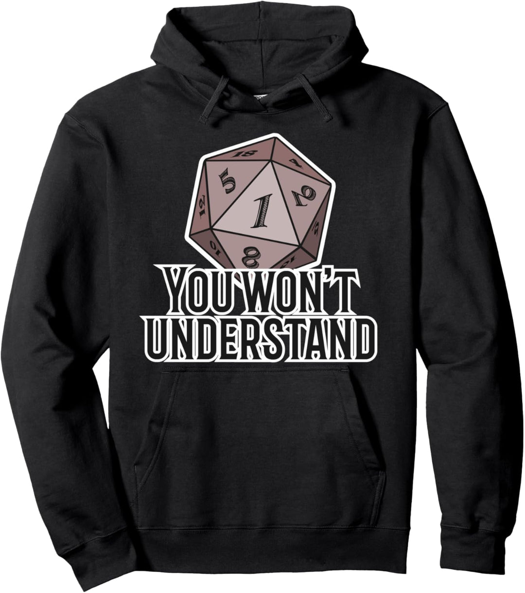 Pen Paper Fantasy Rollenspiel d20 lustiger Spruch Pullover Hoodie