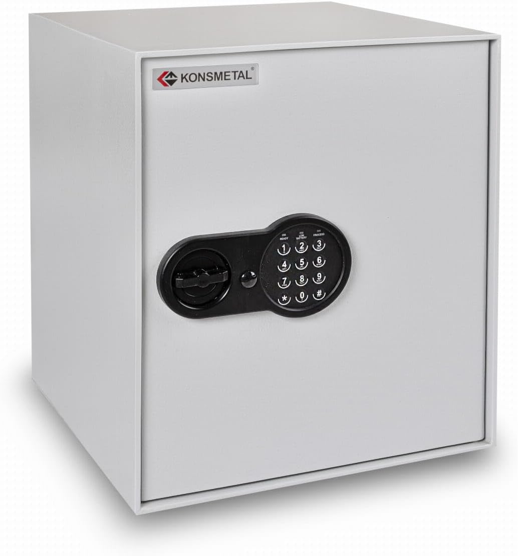 Konsmetall - Tresor für Zuhause Kolibri 2.0 43 T, Safe Tresor Elektronisch, Möbeltresor 43 x 37,1 x
