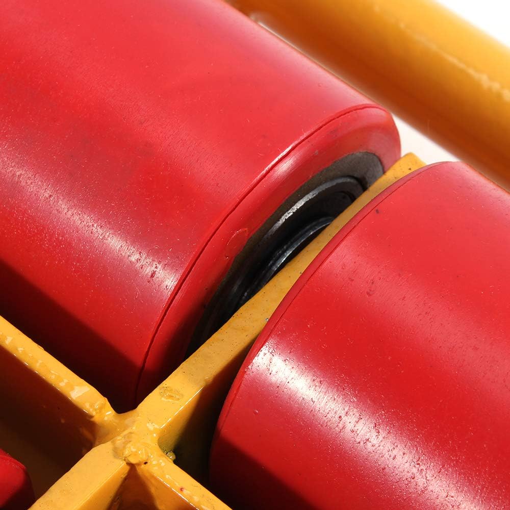 6T Industrial Machinery Mover Heavy Duty Machinery Skate Dolly Skate Machinery Roller Mover mit 4 Ro