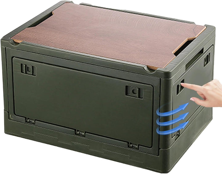 Outdoor-Camping-Aufbewahrungsbox, zusammenklappbarer Kofferraum-Organizer, Outdoor Camping Faltbox,