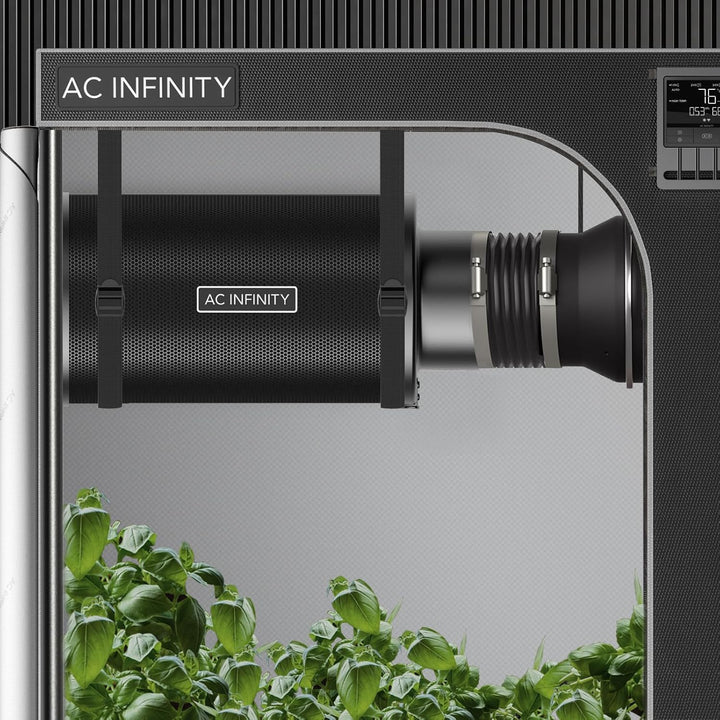 AC Infinity Nachfüllbares Kohlefilter-Set, 15,2 cm mit zusätzlicher Nachfüllung, Geruchsentfernungs-
