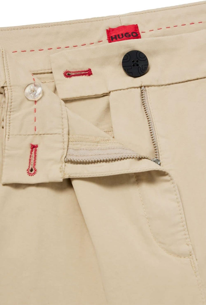 HUGO Damen Chino_Flat 36 Medium Beige265, 36 Medium Beige265