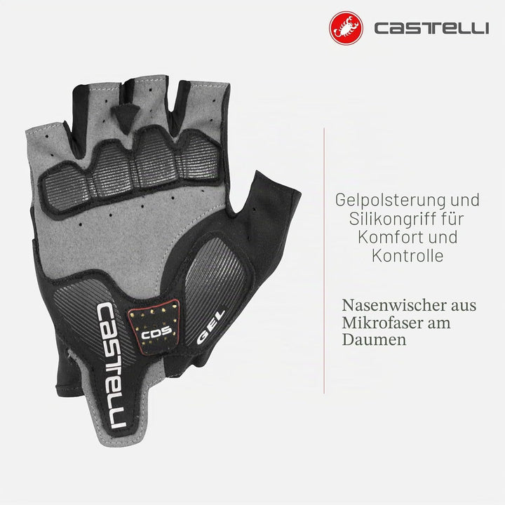 CASTELLI Arenberg Gel 2 Glove Cycling M SCHWARZ/ELFENBEIN, M SCHWARZ/ELFENBEIN