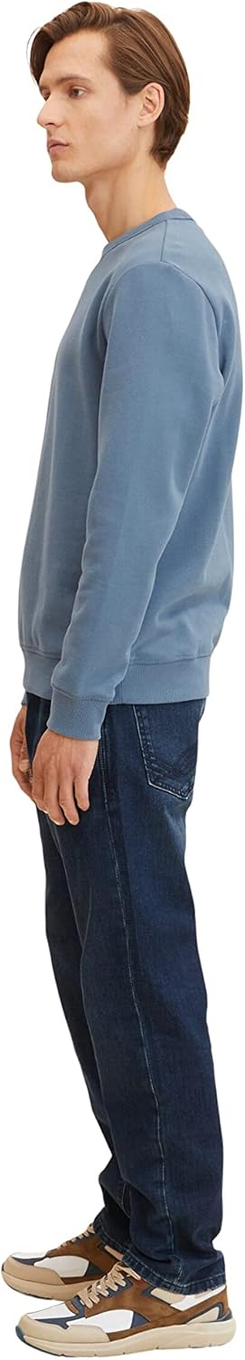 TOM TAILOR Herren Marvin Straight Jeans 29W / 32L 10114 - Clean Dark Stone Blue Denim, 29W / 32L 101