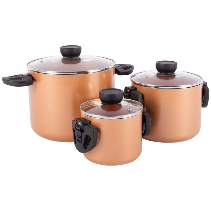 Bo-Camp IND Slauson Topfset, 3-teilig, bronze
