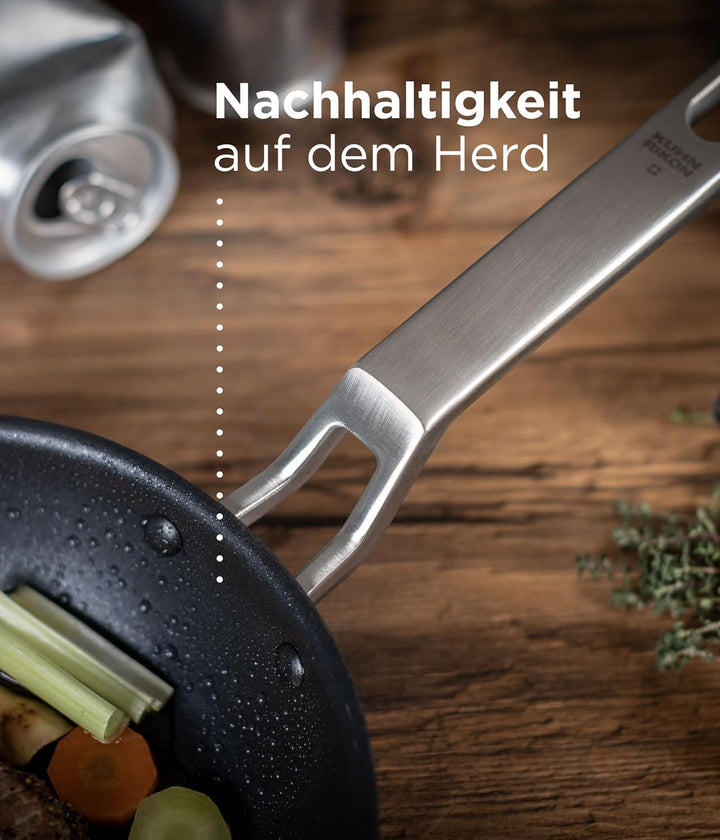 KUHN RIKON NEW LIFE PRO RECYCLING Bratpfanne 20 cm, Aluminium, Induktion 20cm, 20cm