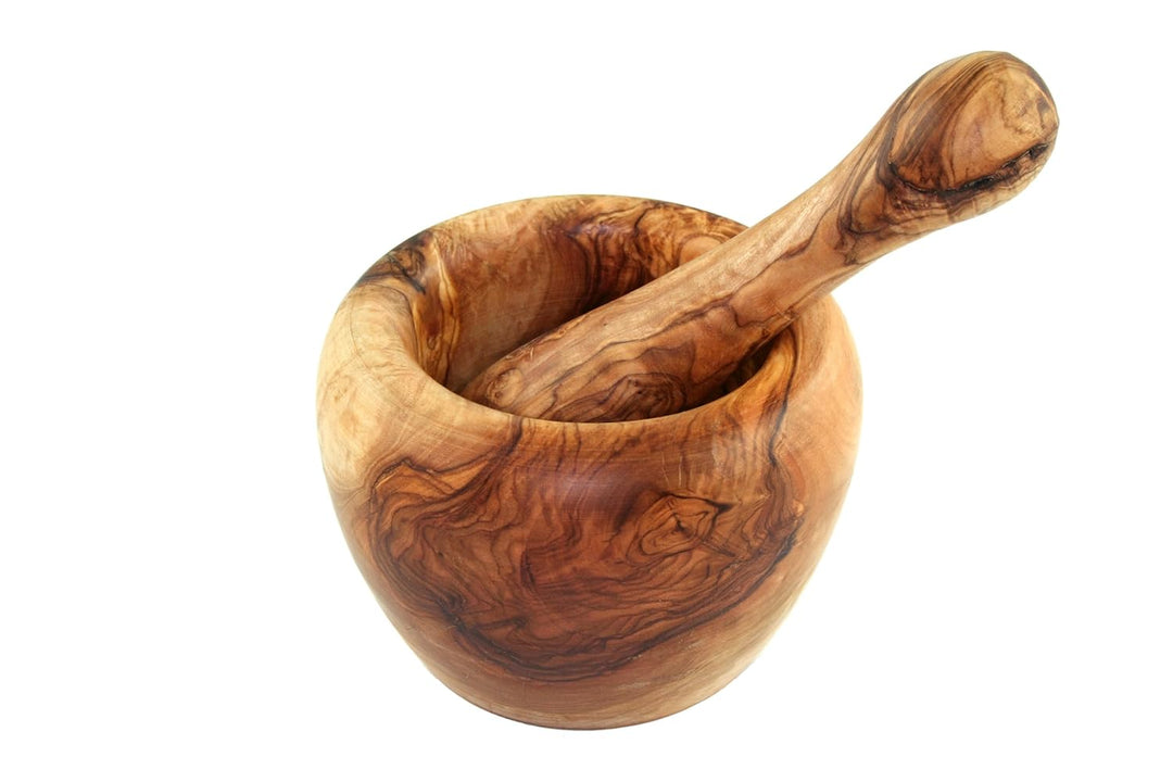 D.O.M.® Mörser 14 cm aus Olivenholz