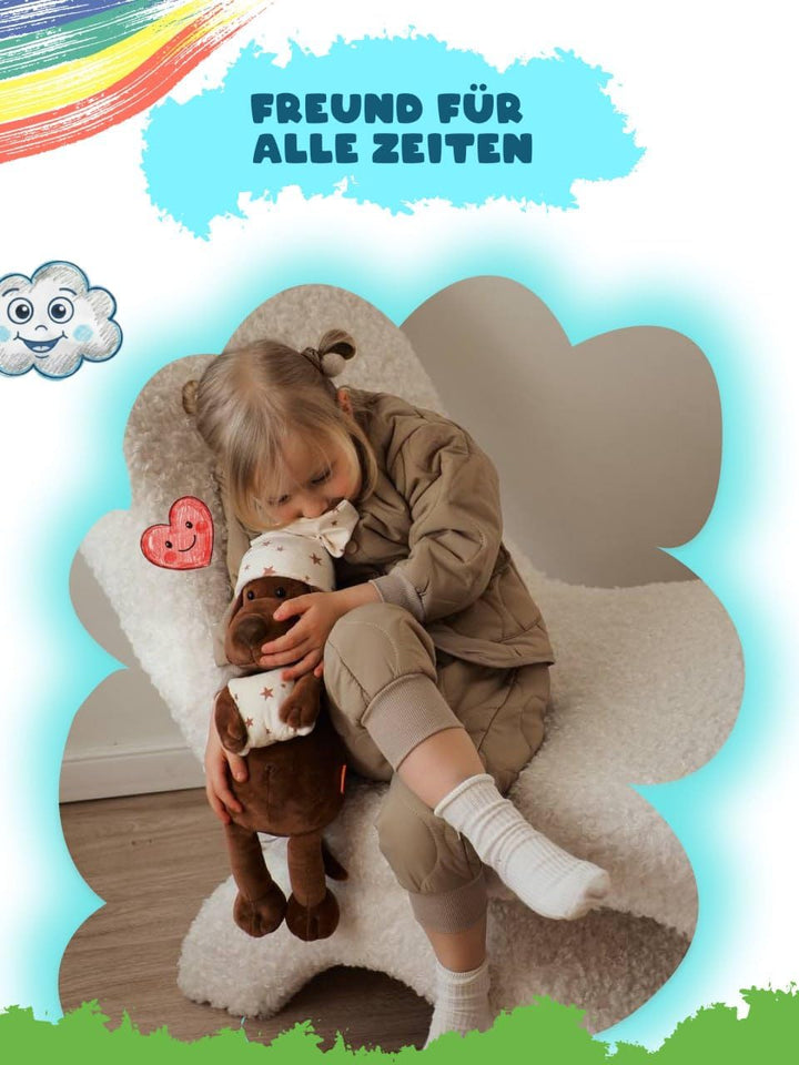 Interaktiver und lernfördernder Plüschhund – EIN magischer Freund für Schlaf, Spiel und die kindlich
