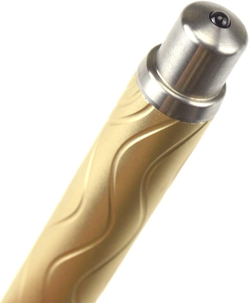 TONIFE Selbstverteidigungsstift mit Notfall-Glasbrecher-Schreibwerkzeug Self Defense Pen (Gold), Gol