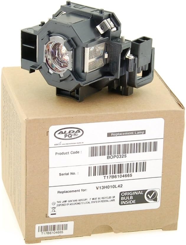 Alda PQ Professionell, Beamerlampe kompatibel mit EPSON EMP-280, EMP-400, EMP-400W EMP-822, EMP-822H