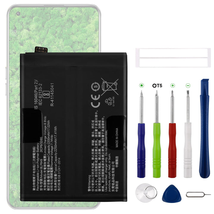 Neu BLP849 Akku Ersatz Kompatibel mit Realme GT 5G Ersatzbatterie mit aktualisiertem Reparaturwerkze