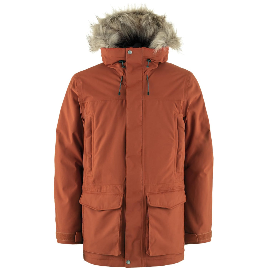 Fjällräven Herren Nuuk Lite Parka M Jacket (1er Pack), Autumn Leaf