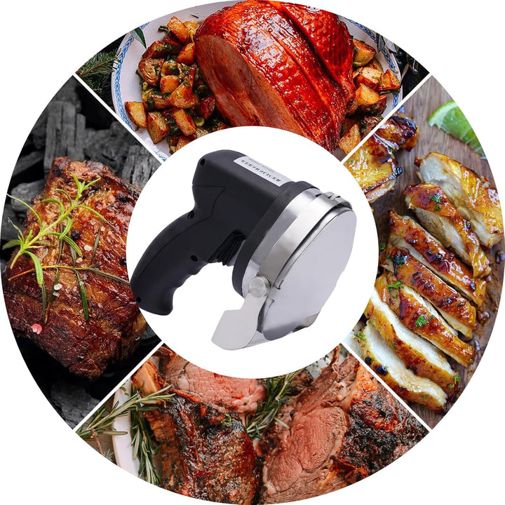 Electric Doner Kebab Knife Cutter Metal Stainless Dönermesser Elektrisch Gyrosmesser Dönerschneider