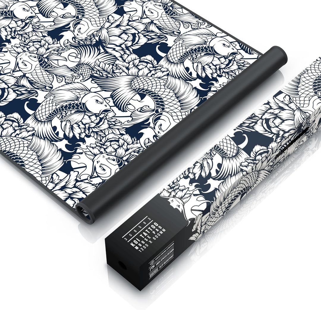 Titanwolf XXXL Übergrösse Mauspad 1200x600mm, Gaming Mousepad Gross,120x60 cm Tischunterlage Large S