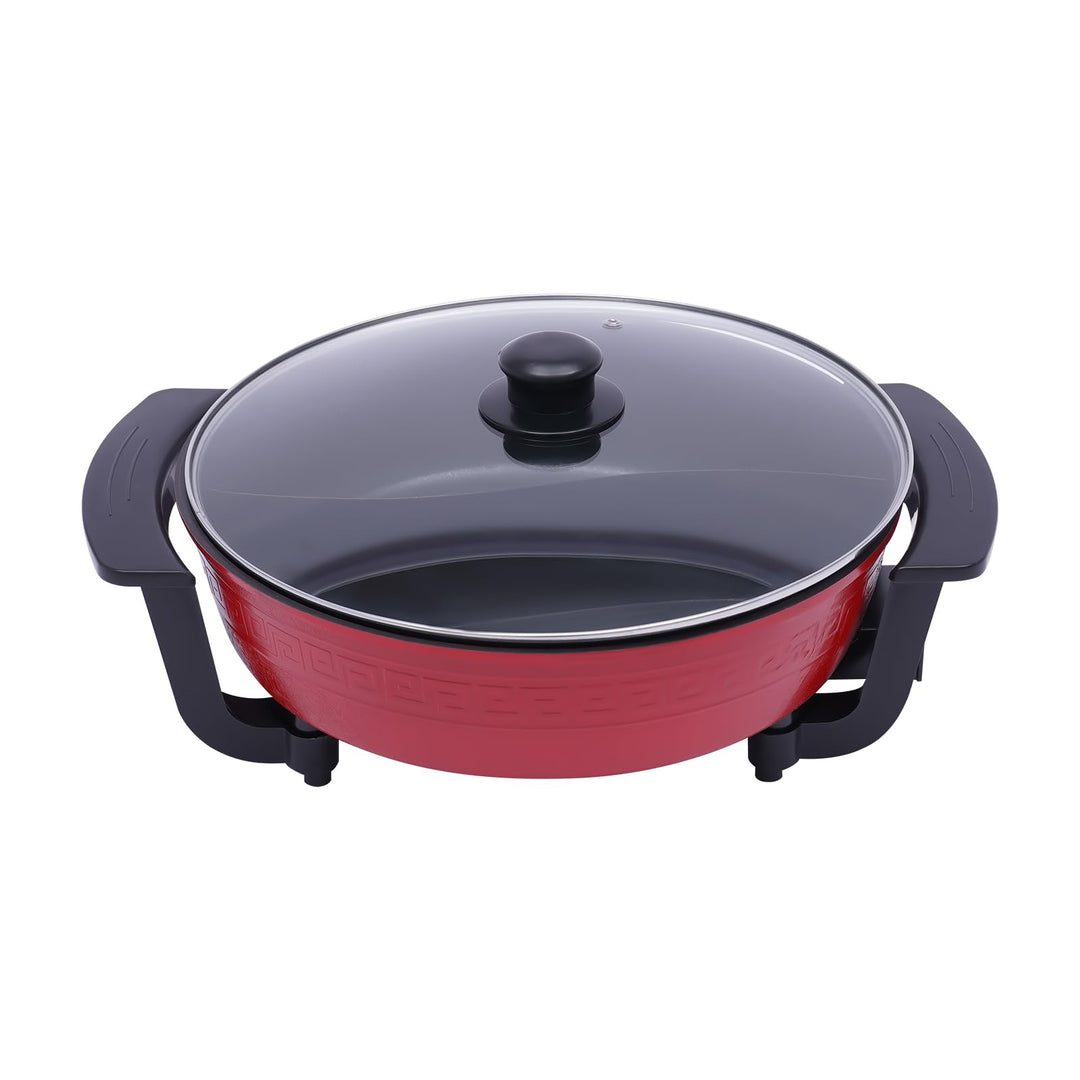 6L Hot Pot Twin Kochtopf Yin Yang Hotpot MultifunktionalePfanne Elektrisch