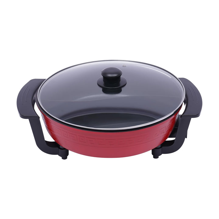 6L Hot Pot Twin Kochtopf Yin Yang Hotpot MultifunktionalePfanne Elektrisch