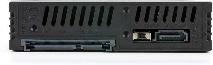 FANTEC MR-25DUAL 2,5" SATA + SAS HDD/SSD Wechselrahmen, 2512, schwarz