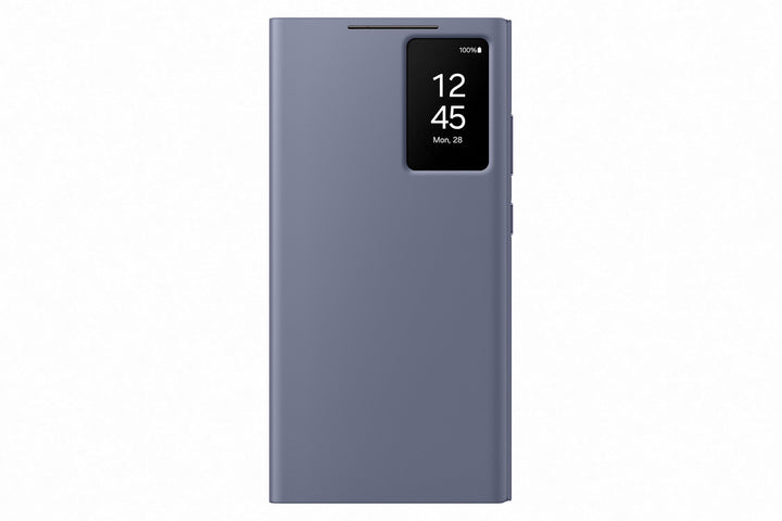Samsung Smart View Wallet Smartphone Case EF-ZS928 für Galaxy S24 Ultra, Handy-Hülle, Kartenfach, Si