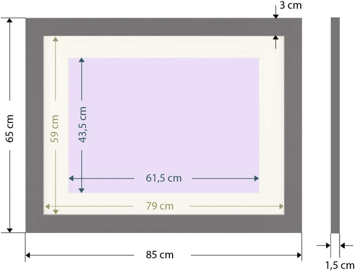 1art1 Vincent Van Gogh Poster Boulevard De Clichy, 1887 Gerahmtes Bild Mit Edlem Passepartout | Wand