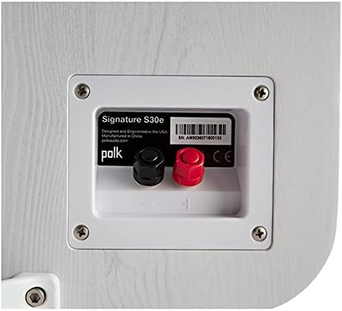 Polk Audio Signature S30E Center Lautsprecher, HiFi Lautsprecher für Musik und Heimkino Sound, 20 -