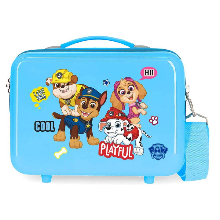 Paw Patrol Playful Anpassungsfähiger Schönheitsfall Blau 29x21x15 cms ABS Blau Utensilientasche, Bla