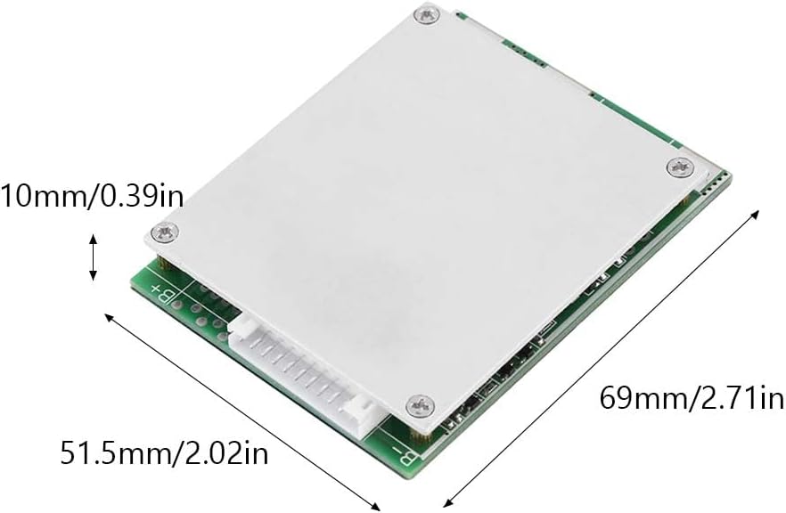 Batterieschutzplatine, 36V 35A 10S BMS PCB Batterie Schutzbrett mit Ausgleichfunktion für Li-Ionen A