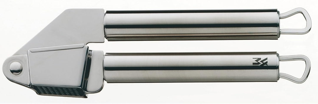 WMF Profi Plus Knoblauchpresse 17,5 cm, Cromargan Edelstahl teilmattiert, spülmaschinengeeignet
