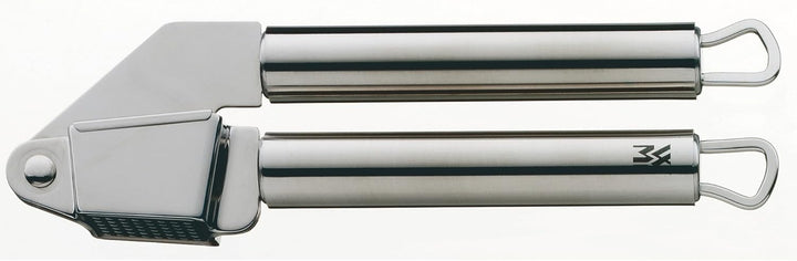 WMF Profi Plus Knoblauchpresse 17,5 cm, Cromargan Edelstahl teilmattiert, spülmaschinengeeignet