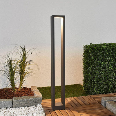 Lucande LED Wegeleuchte 60 cm, Aussenleuchte IP54, Pollerleuchte aussen, Gartenlampe, Aussenleuchte