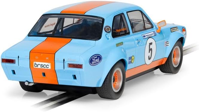 Scalextric Cars – Ford Escort MK1 C4530 – Fords 2023 modifiziert von Wayne Crabtree – Miniaturauto f