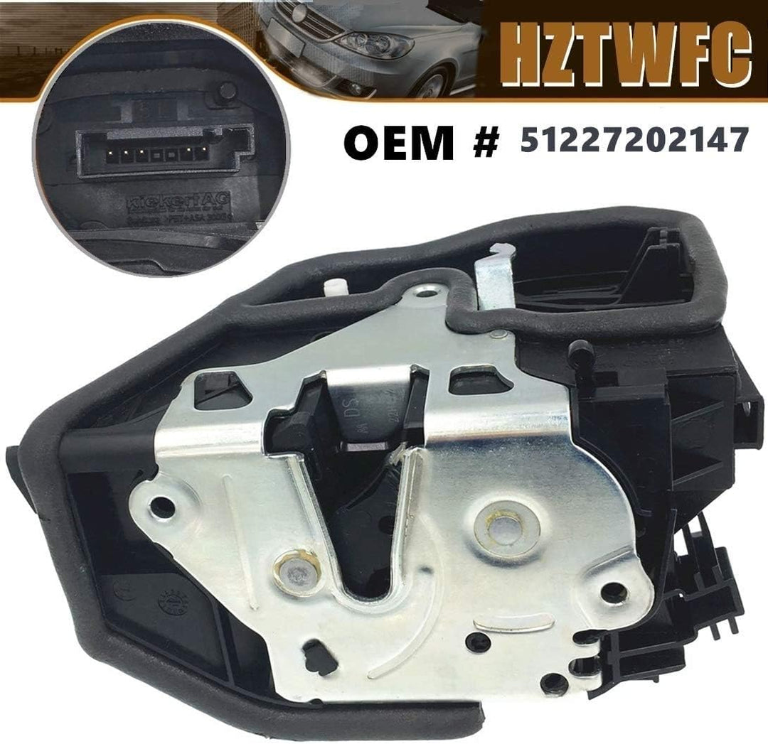 HZTWFC Türverriegelung hinten links OEM #51227202147 für BMW E60 E65 E82 E83 E89 E90 Door Lock Actua